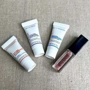 SMASHBOX 3 mini Photo Finish primers and liquid lipstick sample
